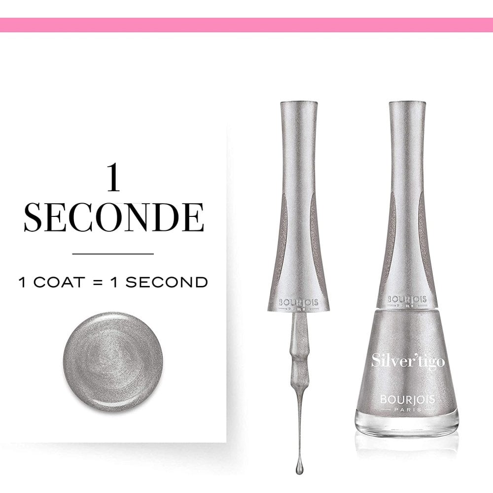 Bourjois Bourjois 1 Seconde Nail Polish - 020 Silver'Tigo -