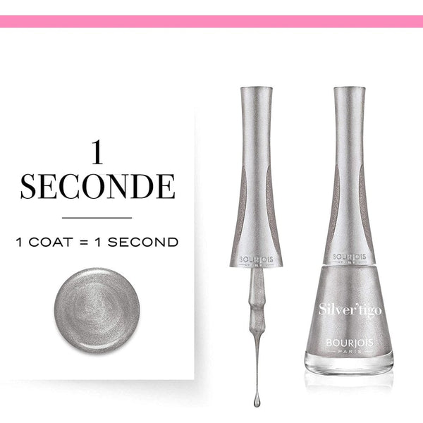 Bourjois Bourjois 1 Seconde Nail Polish - 020 Silver'Tigo -
