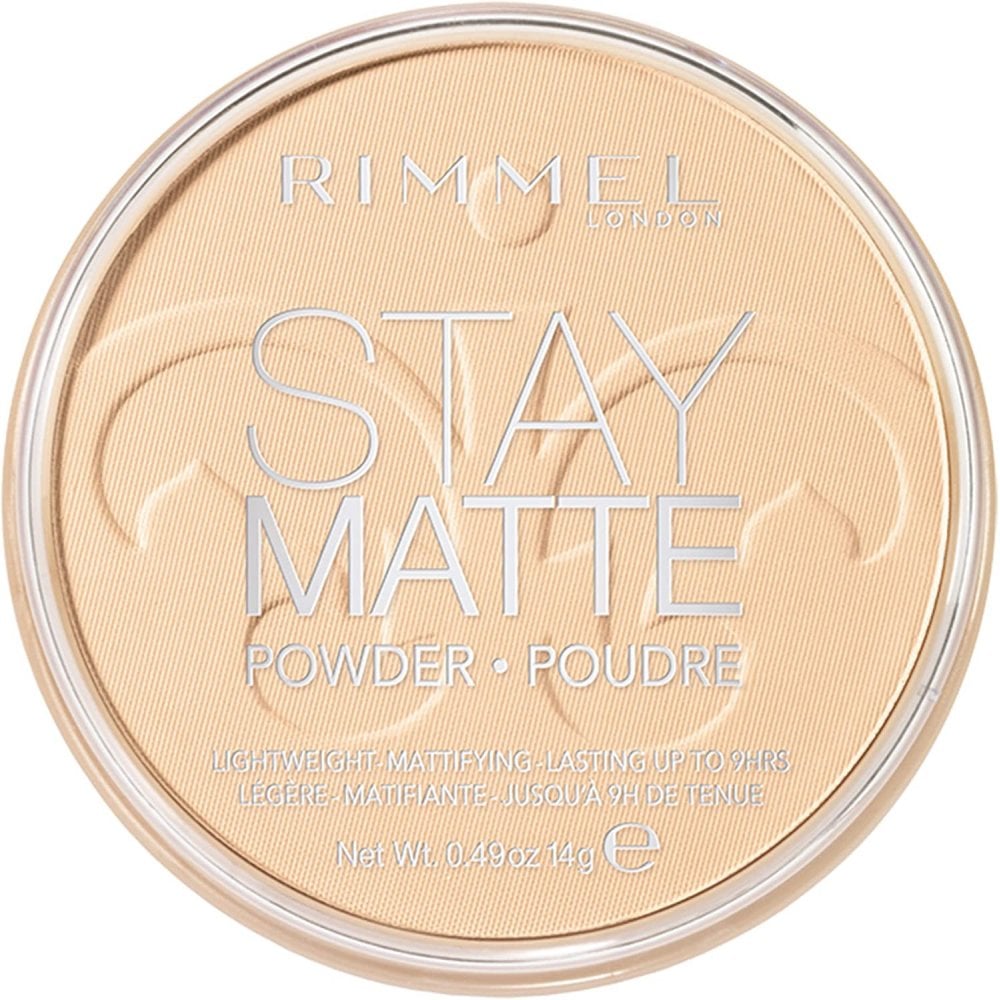 RIMMEL LONDON Rimmel Stay Matte Pressed Powder - 001 Transparent - Health & Beauty > Personal Care > Cosmetics > Makeup > Face Makeup > Face Powder POWDER