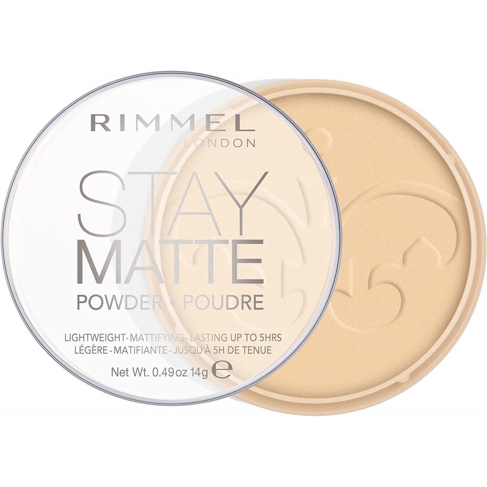RIMMEL LONDON Rimmel Stay Matte Pressed Powder - 001 Transparent - Health & Beauty > Personal Care > Cosmetics > Makeup > Face Makeup > Face Powder POWDER