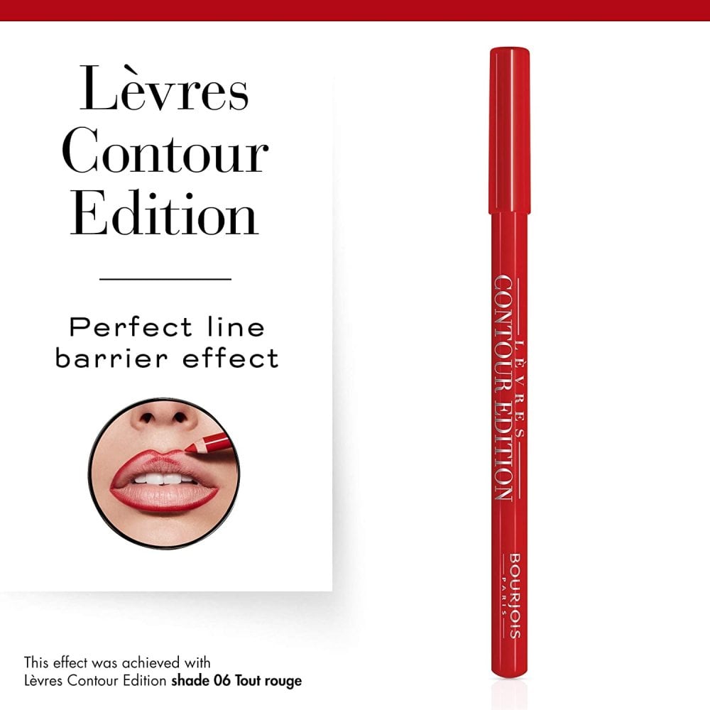 Bourjois Bourjois Contour Edition Lip Liner - 06 Tout Rouge - Health & Beauty > Personal Care > Cosmetics > Makeup > Lip Makeup > Lipsticks Lipstick