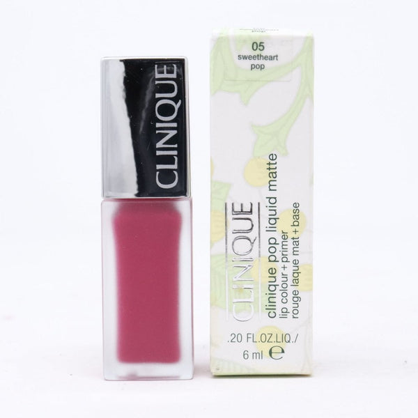 Clinique Clinique Pop Liquid Matte Lip Colour + Primer - 05 Sweetheart Pop - Health & Beauty > Personal Care > Cosmetics > Makeup > Lip Makeup > Lipsticks .