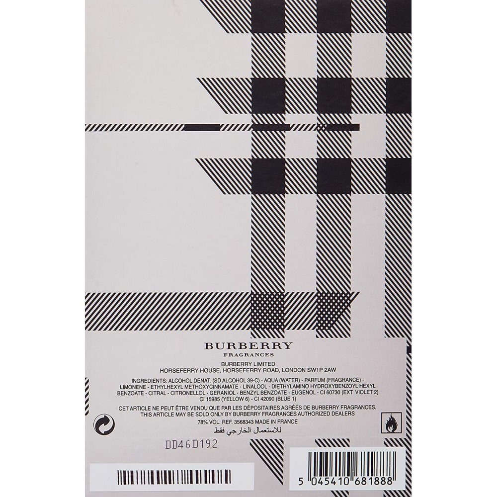 Burberry Burberry The Beat For Men 50ml EDT Spray - Health & Beauty > Personal Care > Cosmetics > Perfumes & Colognes > Eaux De Toilette EDT