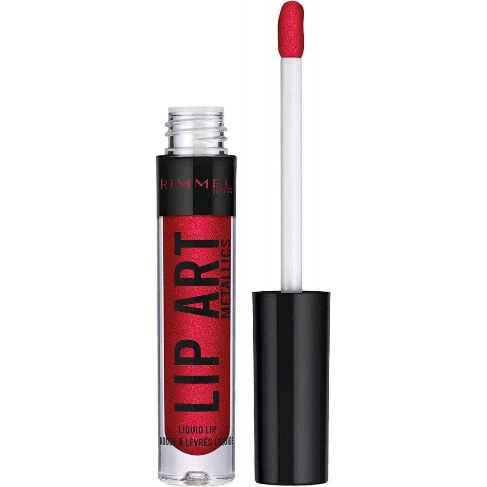 Rimmel Rimmel Lip Art Metallics Liquid 2ml - 70 Once Bitten - Health & Beauty > Personal Care > Cosmetics > Makeup > Lip Makeup > Lipsticks Lipstick
