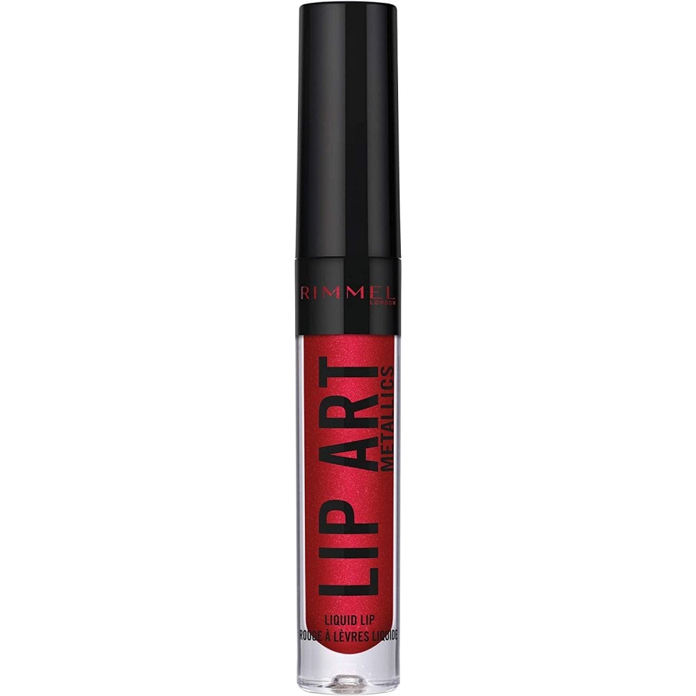 Rimmel Rimmel Lip Art Metallics Liquid 2ml - 70 Once Bitten - Health & Beauty > Personal Care > Cosmetics > Makeup > Lip Makeup > Lipsticks Lipstick