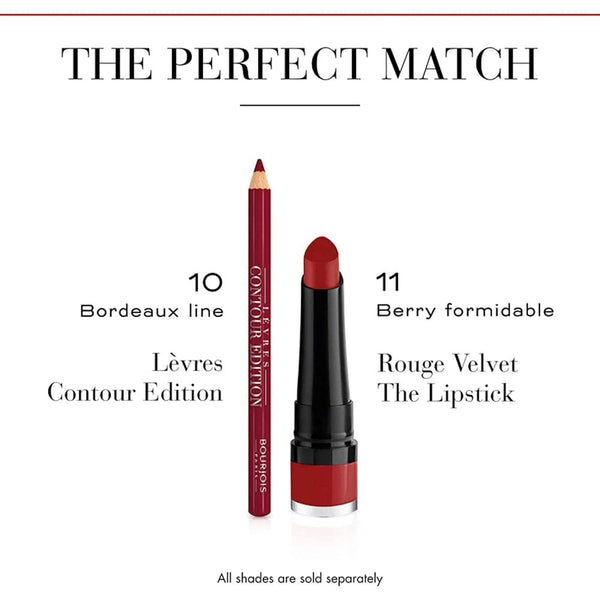 Bourjois Bourjois Levres Contour Edition Contouring Lip Liner Pencil - 10 Bordeaux Line - Health & Beauty > Personal Care > Cosmetics > Makeup > Lip Makeup > Lip Liners Liquid
