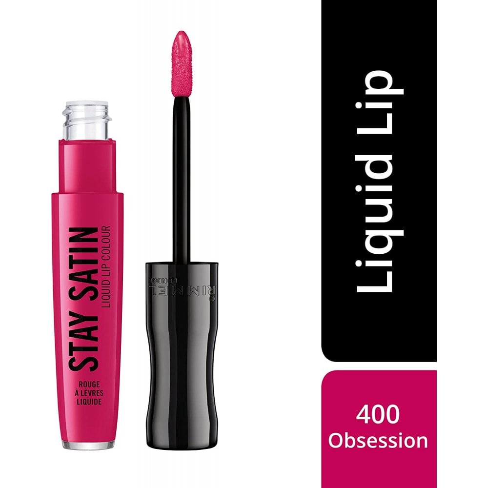 Rimmel Rimmel London Stay Stain Lip Gloss 5.5ml - 400 Obsession - Health & Beauty > Personal Care > Cosmetics > Makeup > Lip Makeup > Lip Gloss Lip Gloss