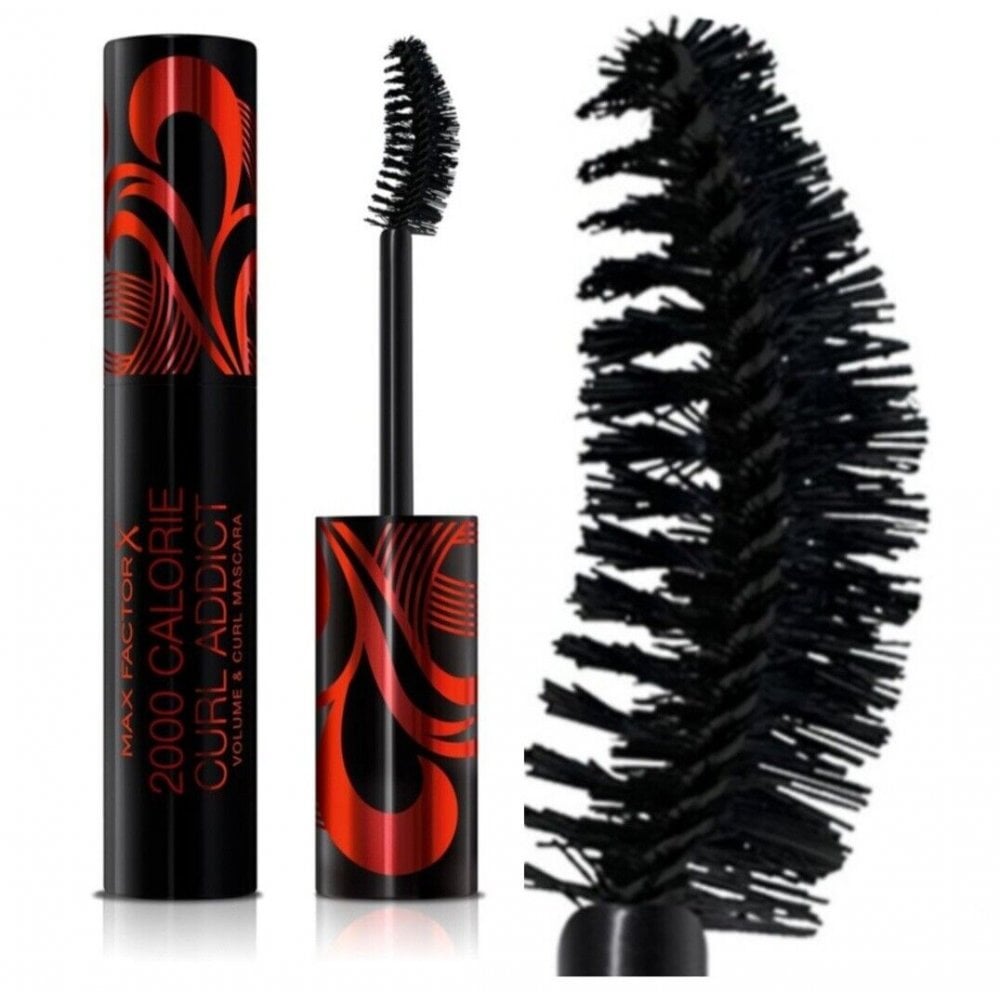 MAX FACTOR Max Factor 2000 Calorie Curl Addict Volumising And Curling Mascara - Black - Health & Beauty > Personal Care > Cosmetics > Makeup > Eye Makeup > Mascaras Mascara