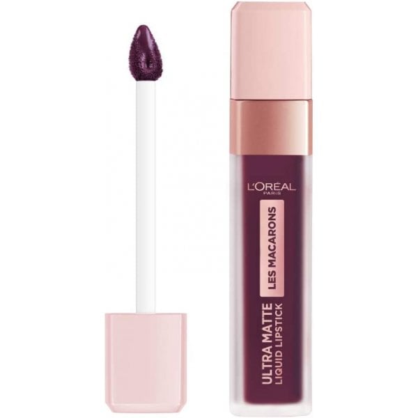 L'Oreal L Oreal Les Macarons Liquid Lipstick - Ultra Matte - 830 Blackcurrant Crush - Health & Beauty > Personal Care > Cosmetics > Makeup > Lip Makeup > Lipsticks Lipstick