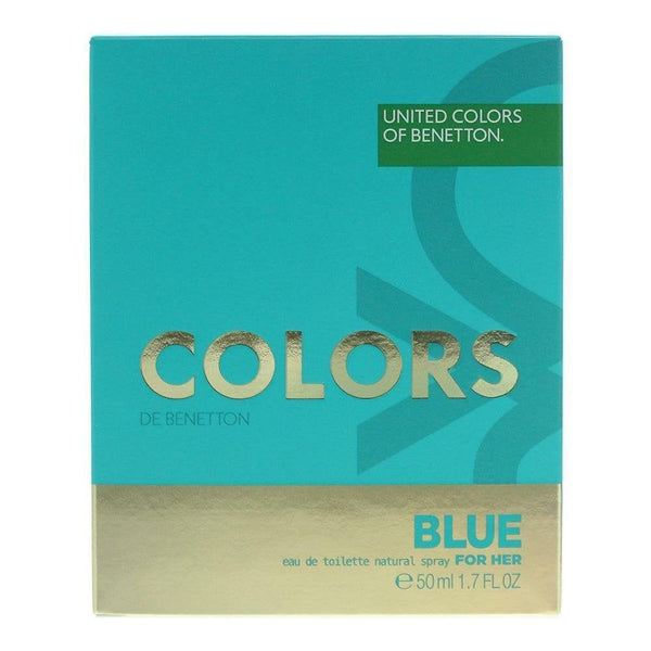Benetton Benetton Colors For Her Blue 50ml EDT Spray -
