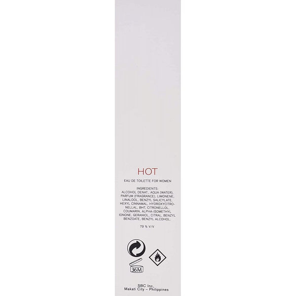 Benetton Benetton Hot 100ml EDT Spray - Health & Beauty > Personal Care > Cosmetics > Perfumes & Colognes > Eaux De Toilette