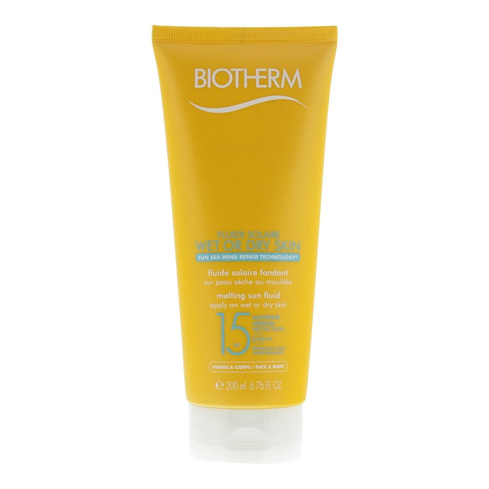 Biotherm Biotherm Wet Or Dry Skin Melting Sun Fluid SPF15 200ml Face & Body - Health & Beauty > Personal Care > Cosmetics > Skin Care > Lotions & Moisturizers Fluid
