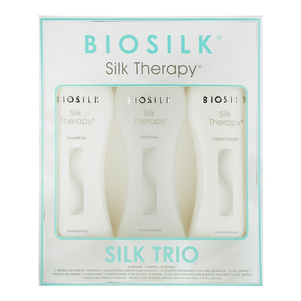 BIOSILK Biosilk Silk Therapy Set Shampoo 207ml + Conditioner 207ml + Original Treatment 207ml -