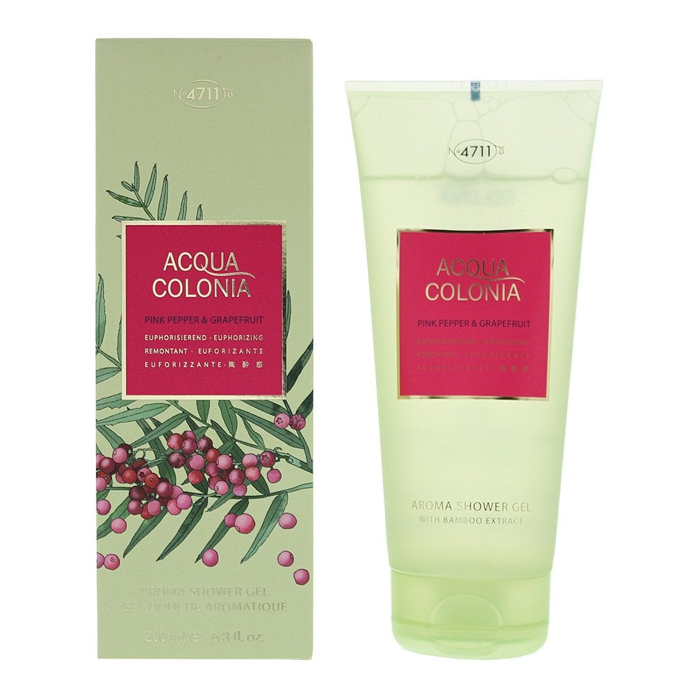 4711 4711 Acqua Colonia Pink Pepper And Grapefruit Shower Gel 200ml - Health & Beauty > Personal Care > Cosmetics > Bath & Body > Body Wash Shower Gel