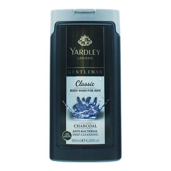 Yardley Yardley Gentleman Classic Charcoal Anti-Bacterial Body Wash 180ml -