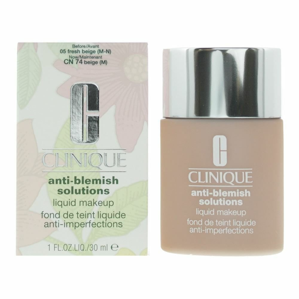 Clinique Clinique Anti-Blemish Solutions Cn 74 Beige (M) Liquid Foundation 30ml -