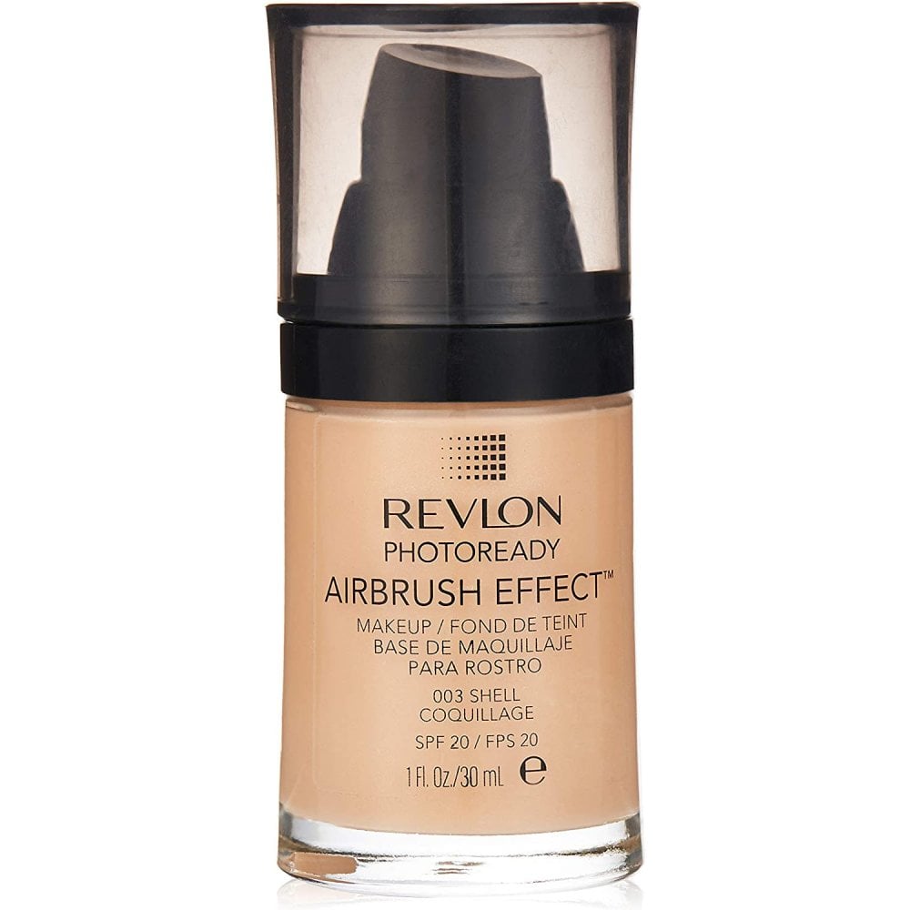 Revlon Revlon Photoready Airbrush Effect Makeup 30ml - 003 Shell - Health & Beauty > Personal Care > Cosmetics > Makeup > Face Makeup > Foundations & Concealers