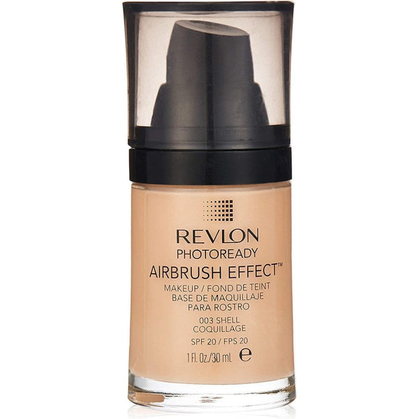 Revlon Revlon Photoready Airbrush Effect Makeup 30ml - 003 Shell - Health & Beauty > Personal Care > Cosmetics > Makeup > Face Makeup > Foundations & Concealers