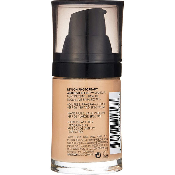 Revlon Revlon Photoready Airbrush Effect Makeup 30ml - 003 Shell - Health & Beauty > Personal Care > Cosmetics > Makeup > Face Makeup > Foundations & Concealers