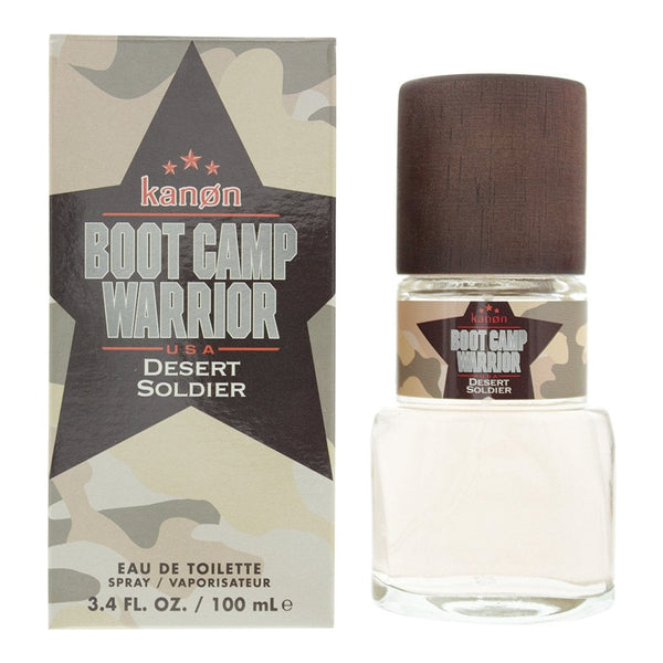 Kanon Kanon Desert Soldier Boot Camp Warrior 100ml EDT Spray - Health & Beauty > Personal Care > Cosmetics > Perfumes & Colognes > Eaux De Toilette EDT