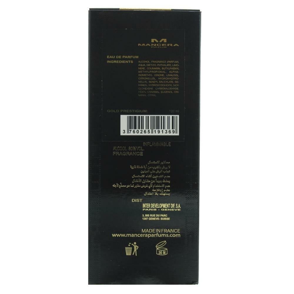 Mancera Mancera Gold Prestigium 120ml EDP Spray -
