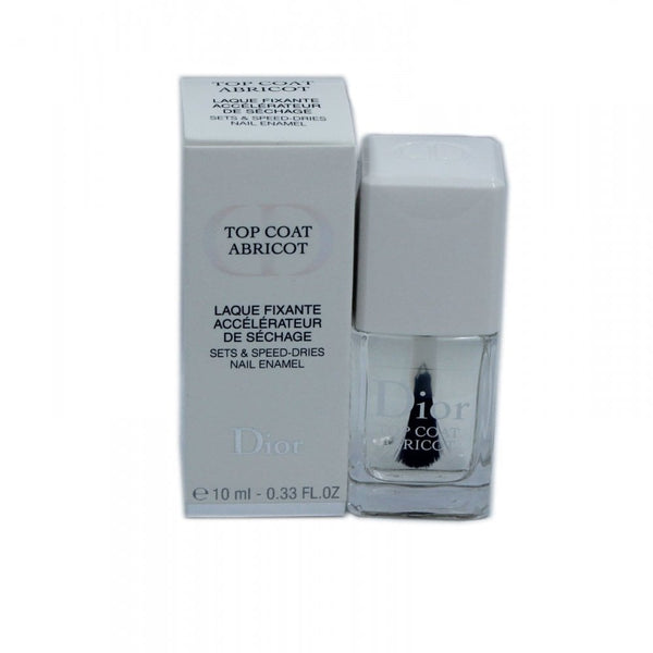 Dior Top Coat Abricot Sets & Speed-Dries Nail Enamel 10ml