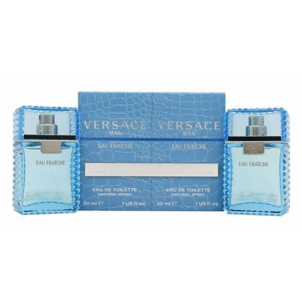 Versace Versace Man Eau Fraiche Duo Pack 2 X 30ml EDT Spray - Health & Beauty > Personal Care > Cosmetics > Perfumes & Colognes > Eaux De Toilette Gift Set