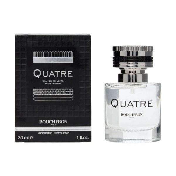 Boucheron Boucheron Quatre Pour Homme 30ml EDT Spray - Health & Beauty > Personal Care > Cosmetics > Perfumes & Colognes > Eaux De Toilette