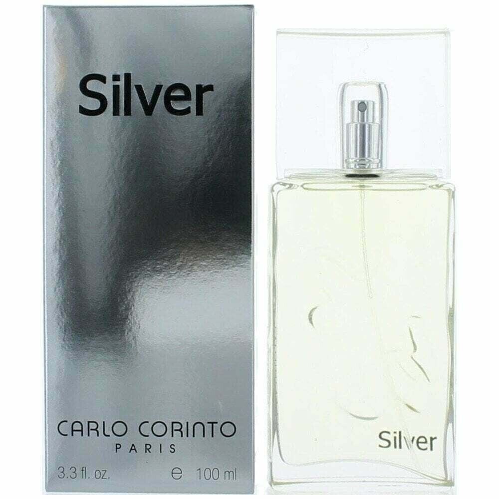 Carlo Corinto Carlo Corinto Paris Silver Mens 100ml EDT Spray -