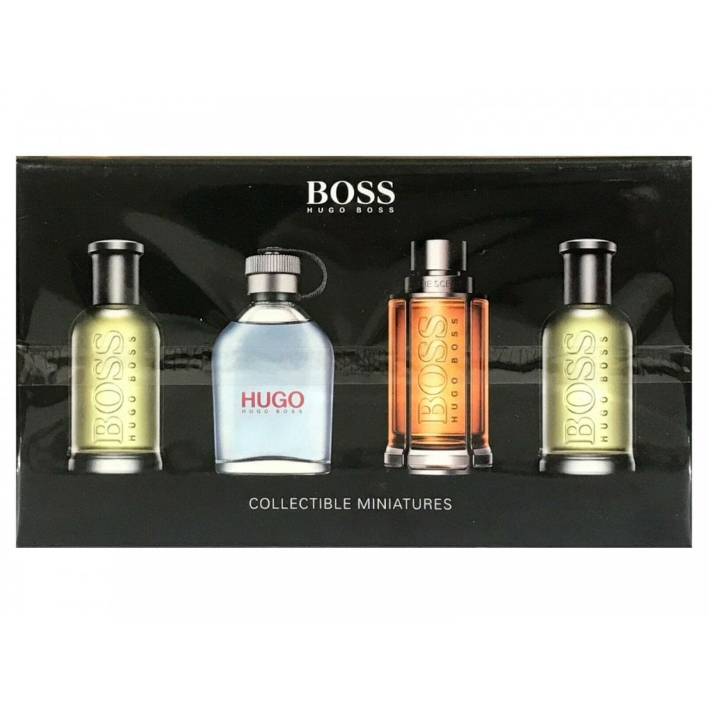 Hugo Boss Hugo Boss Miniature Set The Scent, Hugo Man, Boss Bottled, Gift Set 4 X 5ml -