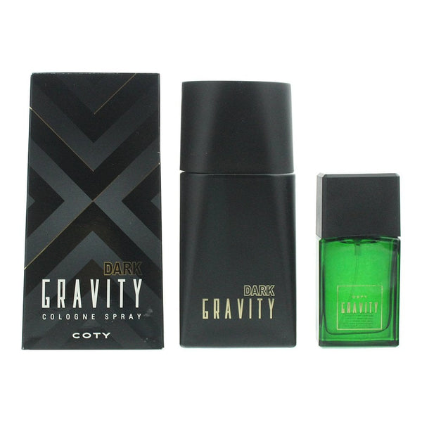 Coty Coty Gravity Gift Set 100ml Dark Gravity EDC + 30ml Defy Gravity EDC - Health & Beauty > Personal Care > Cosmetics > Perfumes & Colognes > Eaux de Parfum Gift Set