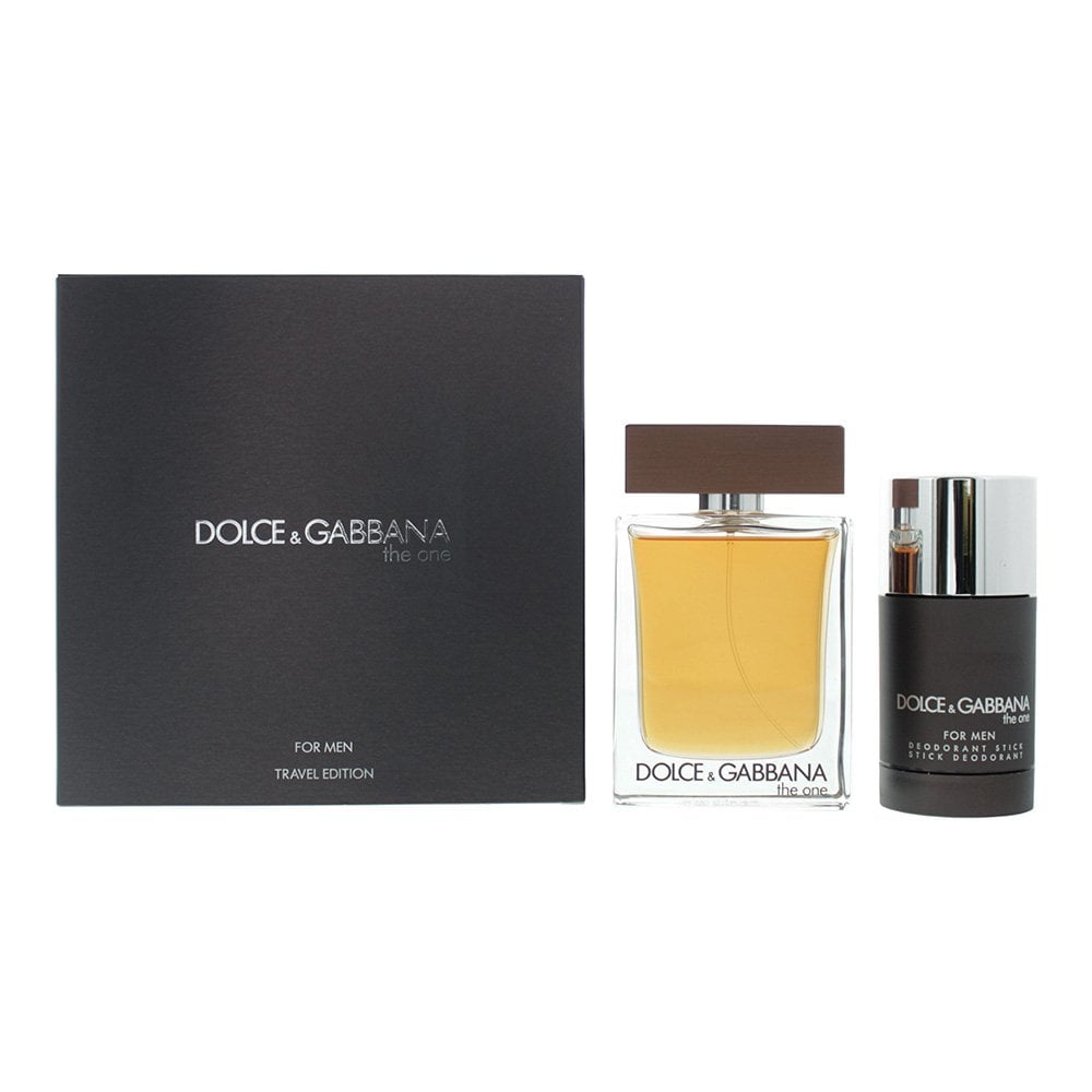 Dolce & Gabbana D&G The One Travel Edition Gift Set 100ml EDT Spray + 70G Deodorant Stick - Health & Beauty > Personal Care > Cosmetics > Perfumes & Colognes > Eaux de Parfum Gift Set
