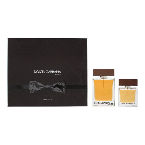 Dolce & Gabbana D&G The One For Him Gift Set 100ml EDT Spray + 30ml EDT Spray - Health & Beauty > Personal Care > Cosmetics > Perfumes & Colognes Gift Set