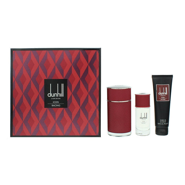 Dunhill Dunhill Icon Racing Red Gift Set 100ml EDP Spray + 90ml Shower Gel + 30ml EDP Spray -