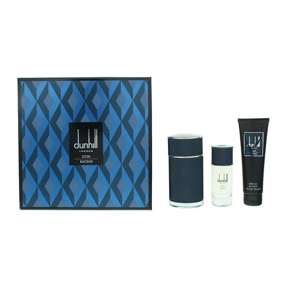 Dunhill Dunhill Icon Racing Blue Gift Set 100ml EDP Spray + 90ml Shower Gel + 30ml EDP Spray -
