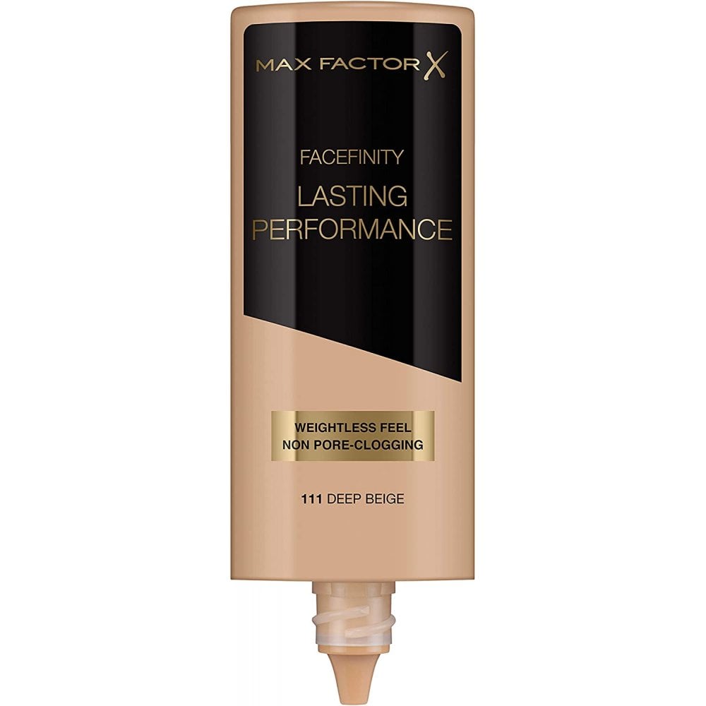 MAX FACTOR Max Factor Lasting Performance Foundation 35ml - 111 Deep Beige - Health & Beauty > Personal Care > Cosmetics > Makeup > Face Makeup > Foundations & Concealers