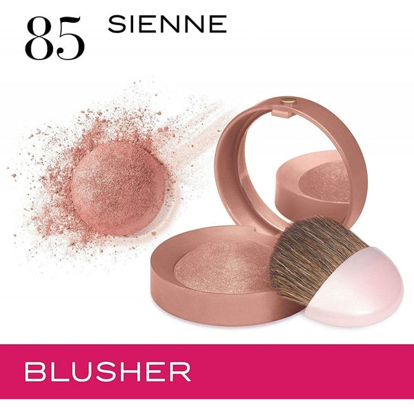 Bourjois Bourjois Little Round Pot Blush Mirror And Brush - 85 Sienne - Health & Beauty > Personal Care > Cosmetics > Makeup > Face Makeup > Blushes & Bronzers EYESHADOW