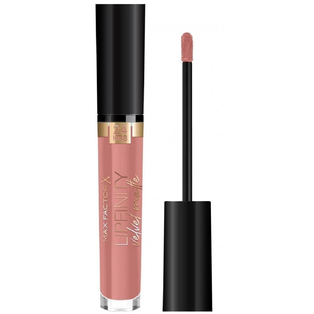 MAX FACTOR Max Factor Lipfinity 24Hrs Velvet Matte Liquid Lipstick 3.5ml - 015 Nude Silk -
