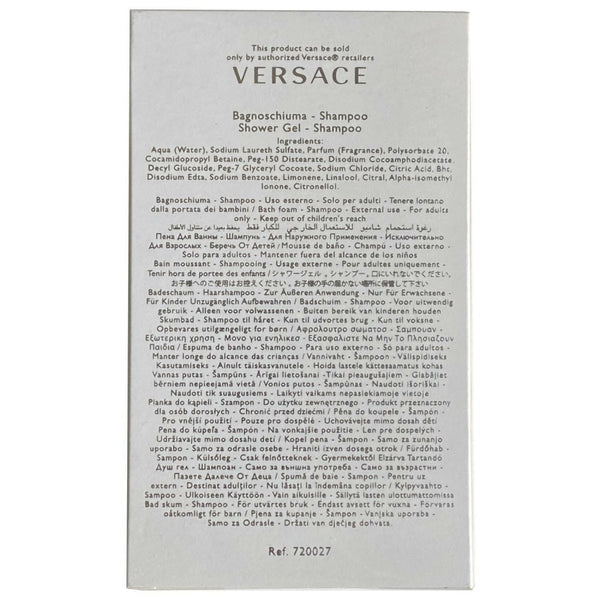 Versace Versace Pour Homme Hair & Body Shampoo 250ml - Health & Beauty > Personal Care > Cosmetics > Bath & Body > Body Wash