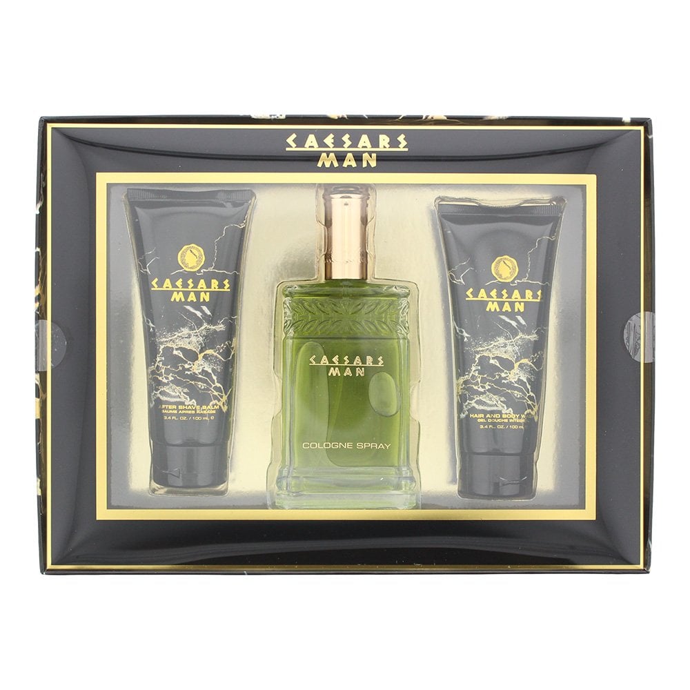 Caesars Caesars Ma Gift Set 120ml EDC Spray + 100ml Hair And Body Wash + 100ml Aftershave Balm - Health & Beauty > Personal Care > Cosmetics > Perfumes & Colognes > Eaux de Parfum Gift Set