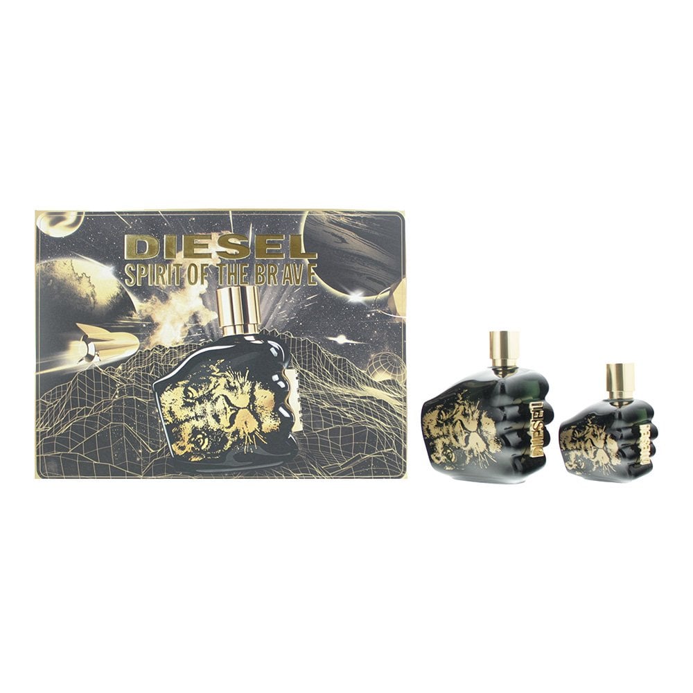 Diesel Diesel Spirit Of The Brave Gift Set 125ml EDT Spray + 35Ml EDT Spray -