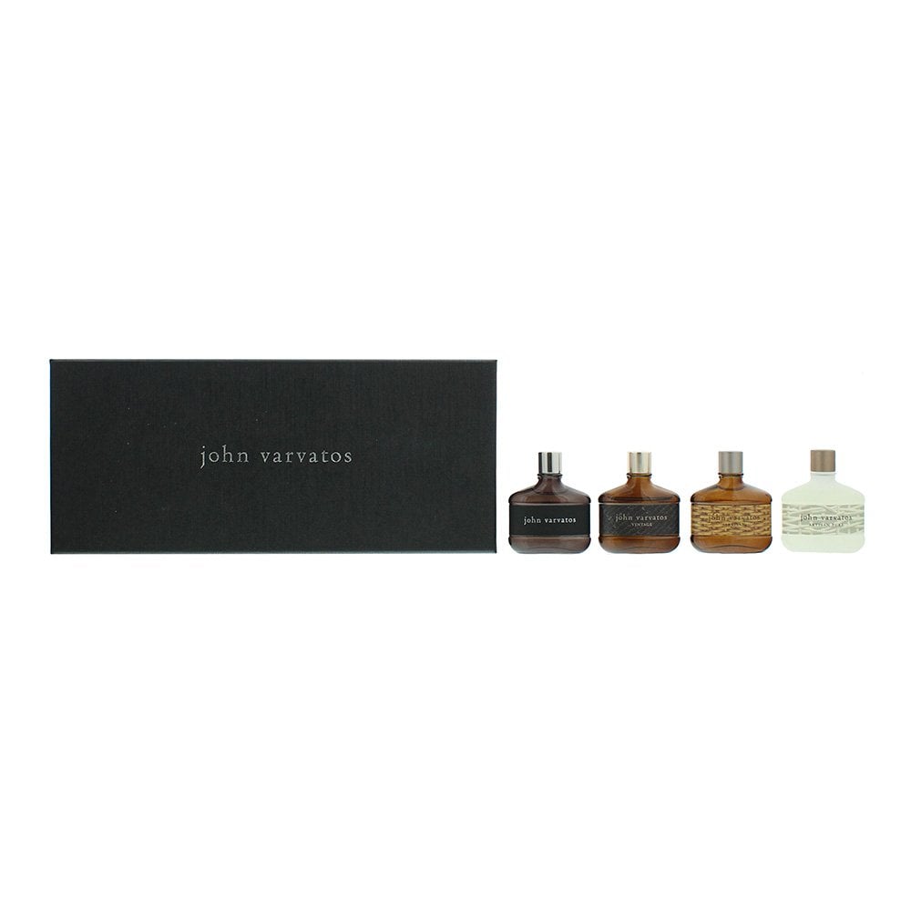 John Varvatos John Varvatos Piece Gift Set 4 X 15ml EDT John Varvatos + Vintage + Artisan + Artisan Pure -