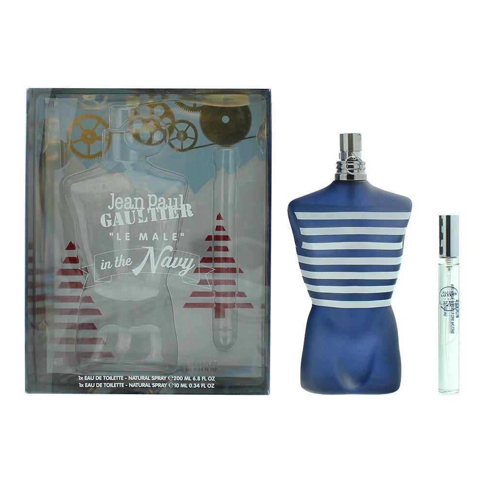 Jean Paul Gaultier Jean Paul Gaultier Le Male In The Navy 200ml EDT Spray + 10ml EDT Spray -