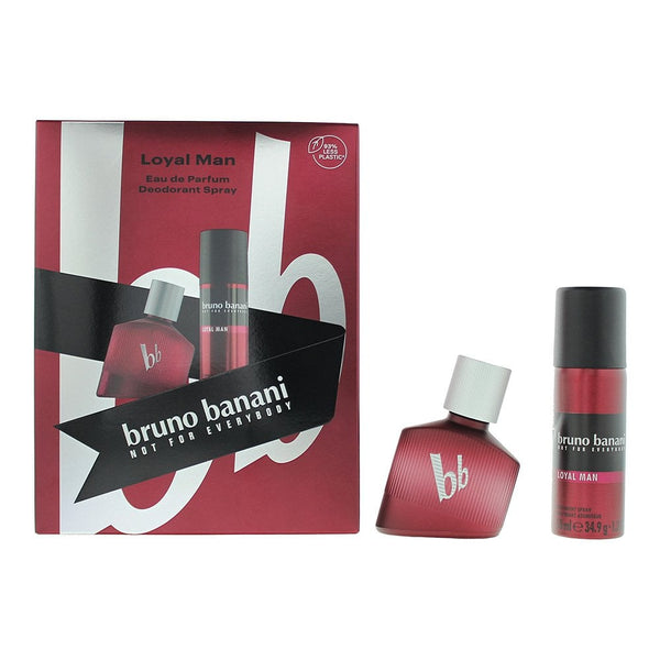 Bruno Banani Bruno Banani Loyal Man Gift Set 30ml EDT Spray + 50ml Deodorant Spray -