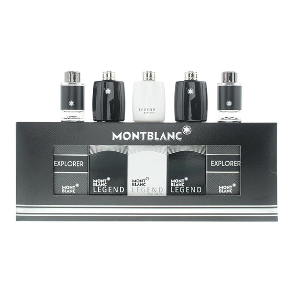 Montblanc Montblanc Explorer Gift Set 5 X 4.5ml- 2 X EDP Explorer - 2 X EDT Legend - 1 X EDT Legend Spirit -