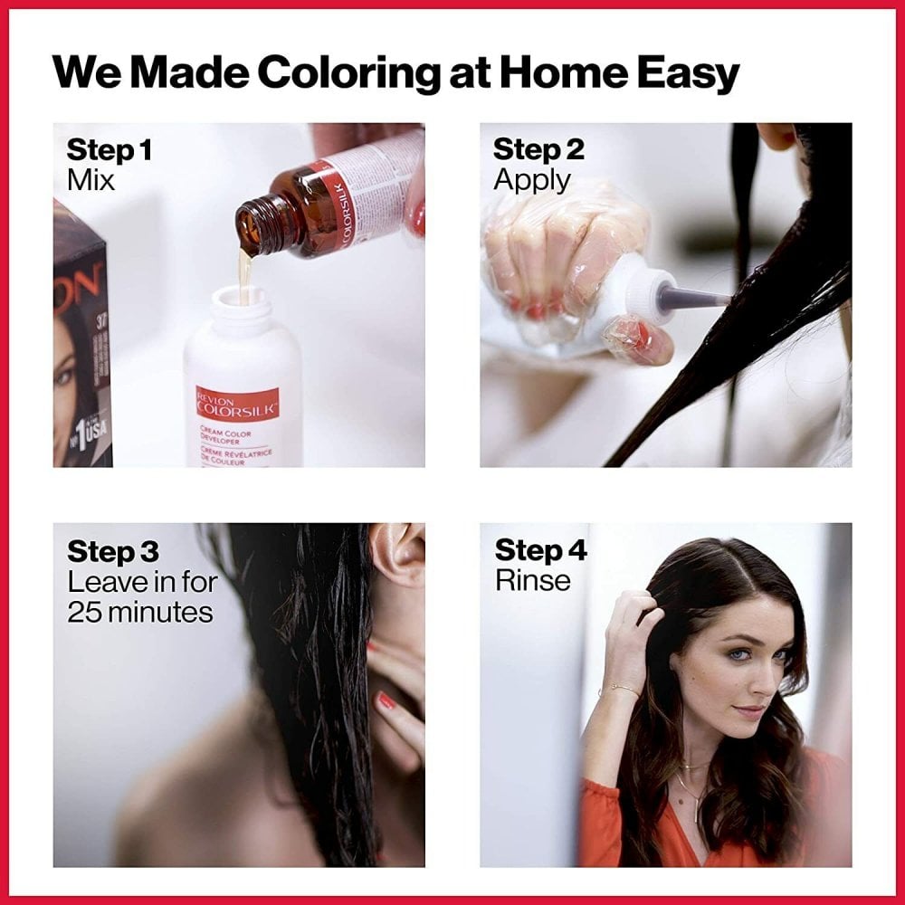 Revlon Revlon Colorsilk Beautiful Color Permanent Dye - 55 Light Reddish Brown - Health & Beauty > Personal Care > Cosmetics Hair Dye