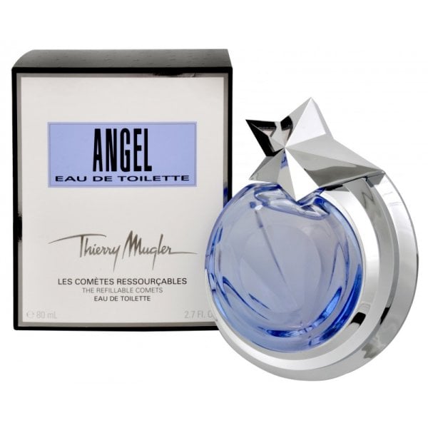 MUGLER Thierry Mugler Angel Refillable 80ml EDT Spray - Health & Beauty > Personal Care > Cosmetics > Perfumes & Colognes > Eaux De Toilette