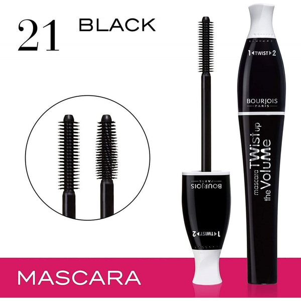 Bourjois Bourjois Twist Up The Volume Volumising Mascara 8ml - 21 Black -