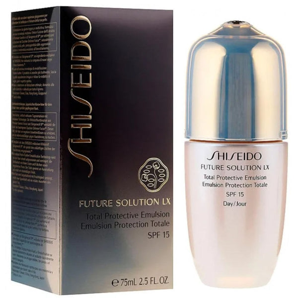 Shiseido Shiseido Future Solution Lx Total Protective Emulsion SPF15 75ml - Health & Beauty > Personal Care > Cosmetics > Skin Care > Sunscreen