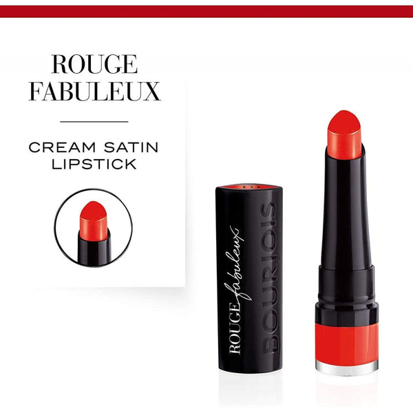 Bourjois Bourjois Paris Rouge Fabuleux Lipstick - 10 Scarlet It Be - Health & Beauty > Personal Care > Cosmetics > Makeup > Lip Makeup > Lipsticks Lipstick